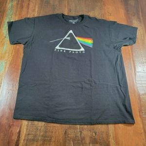 Pink Floyd Dark Side of the Moon Black T-Shirt - Sz 2 XL